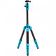 Штатив MeFOTO Roadtrip S Aluminum - Blue (RTSABLU) с моноподом